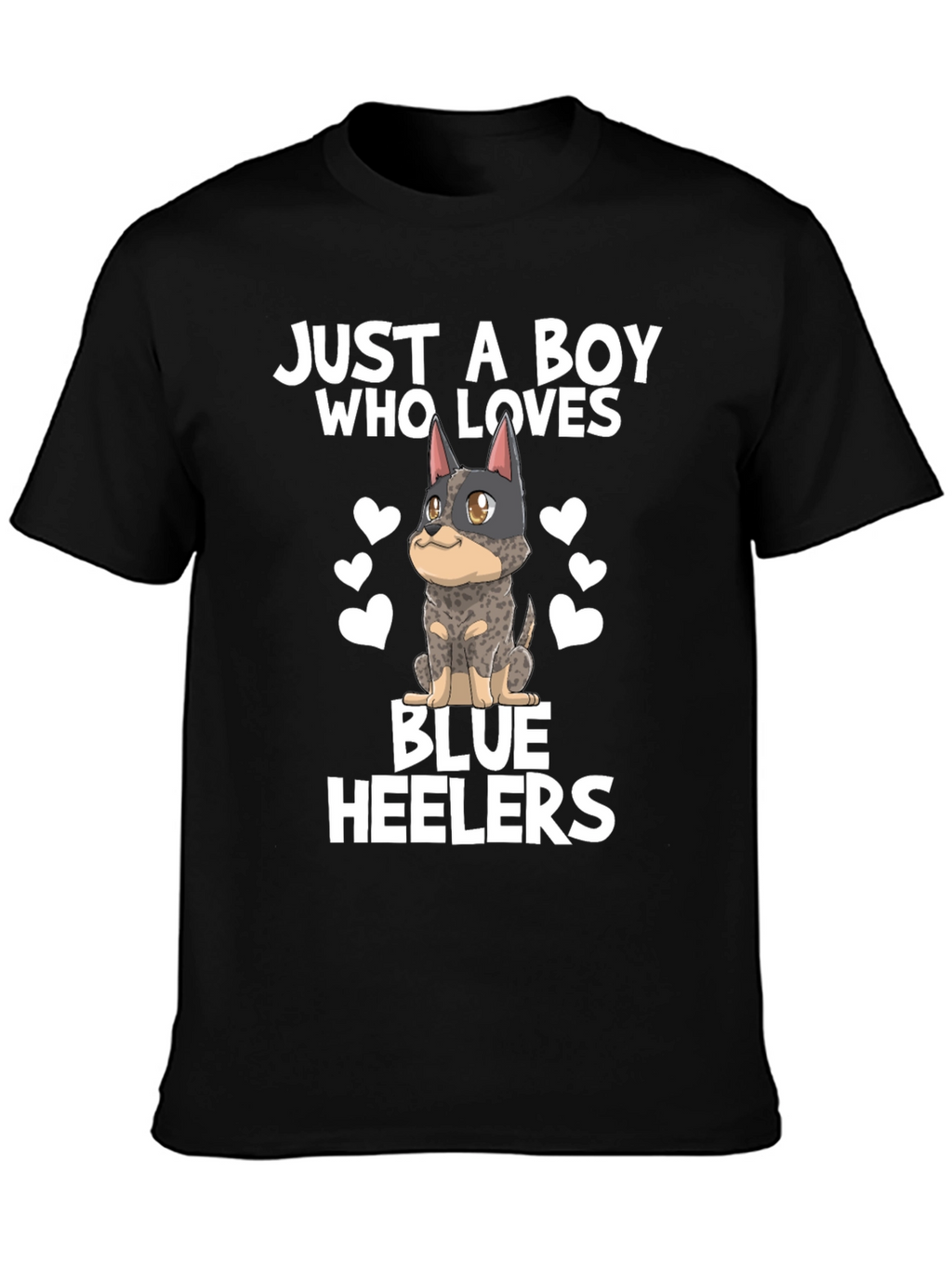 Blue Heeler Dog Lover Mens T-Shirt