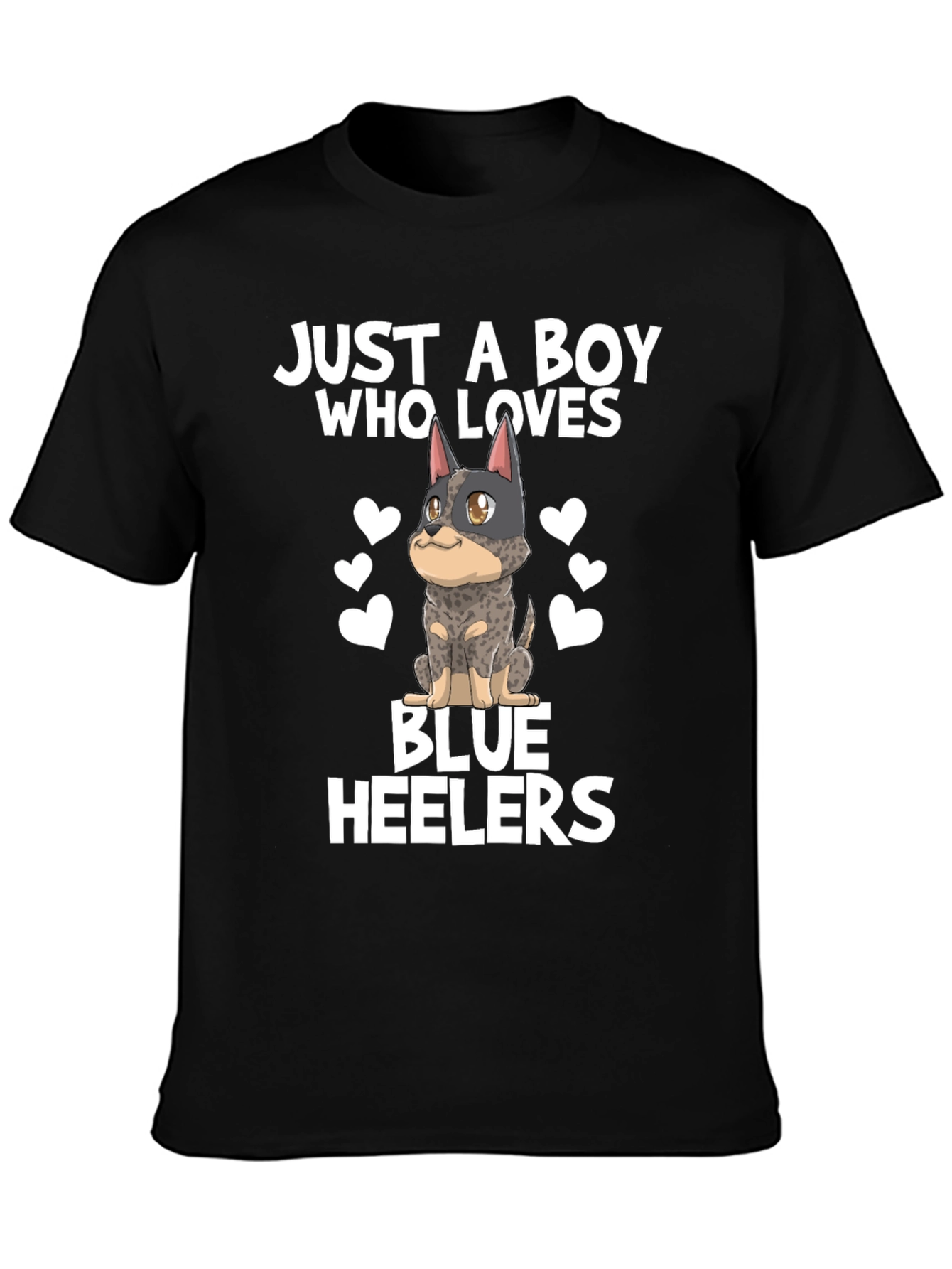 Blue Heeler Dog Lover Mens T-Shirt