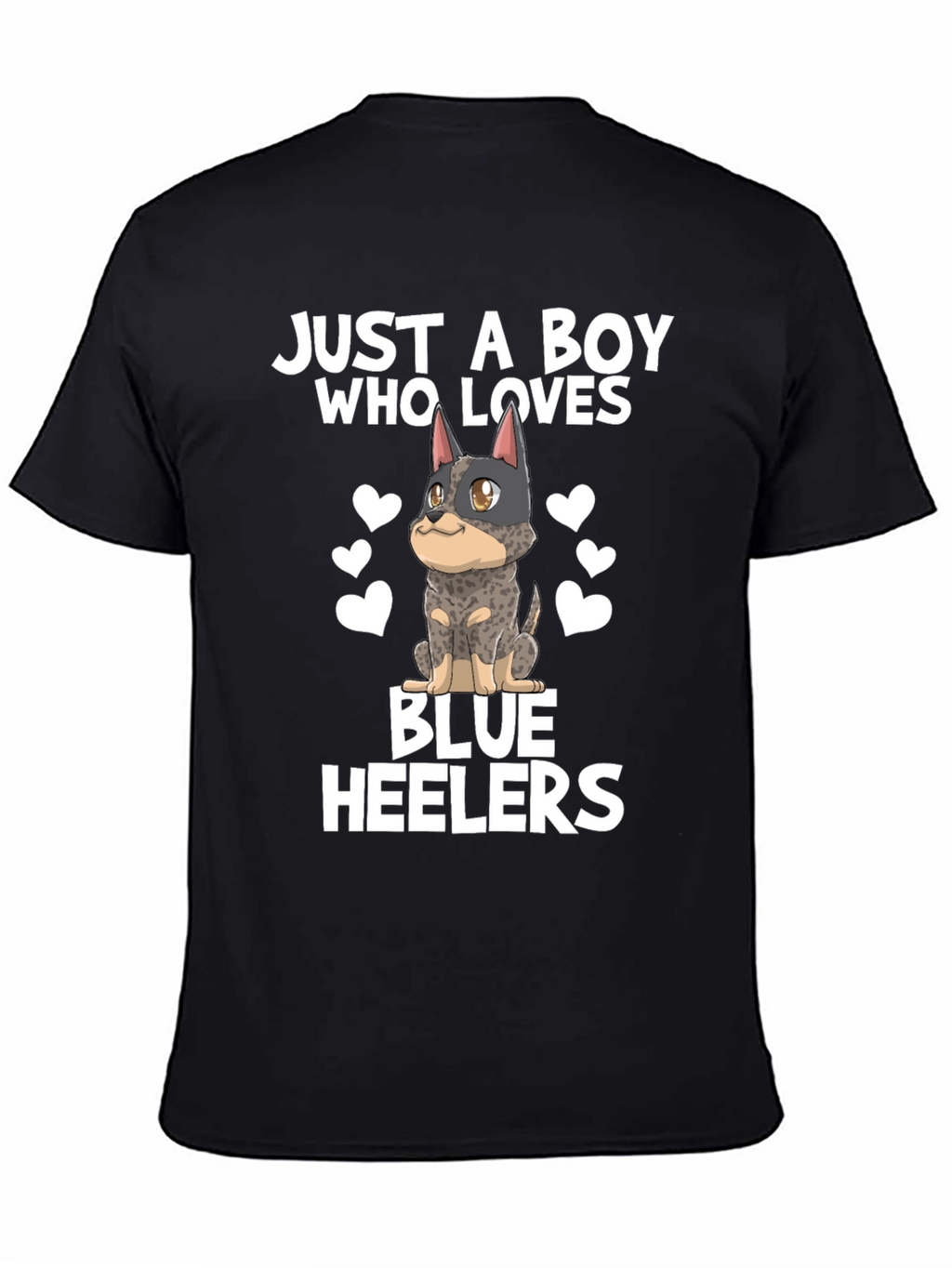 Blue Heeler Dog Lover Mens T-Shirt