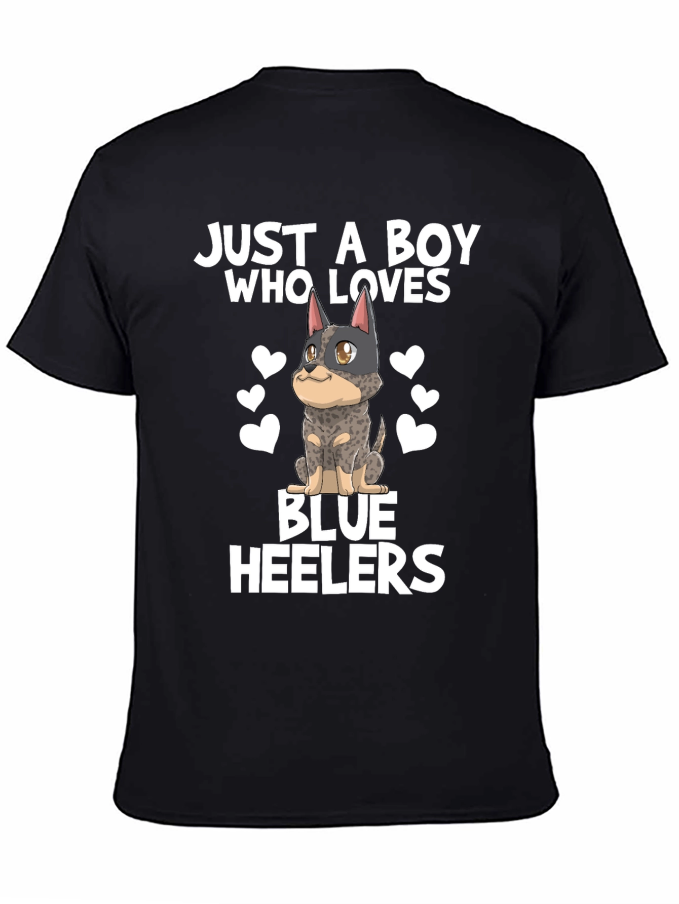 Blue Heeler Dog Lover Mens T-Shirt