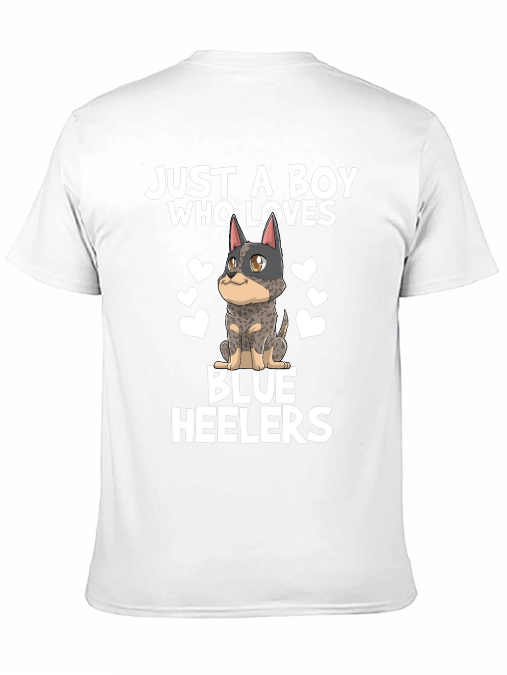Blue Heeler Dog Lover Mens T-Shirt