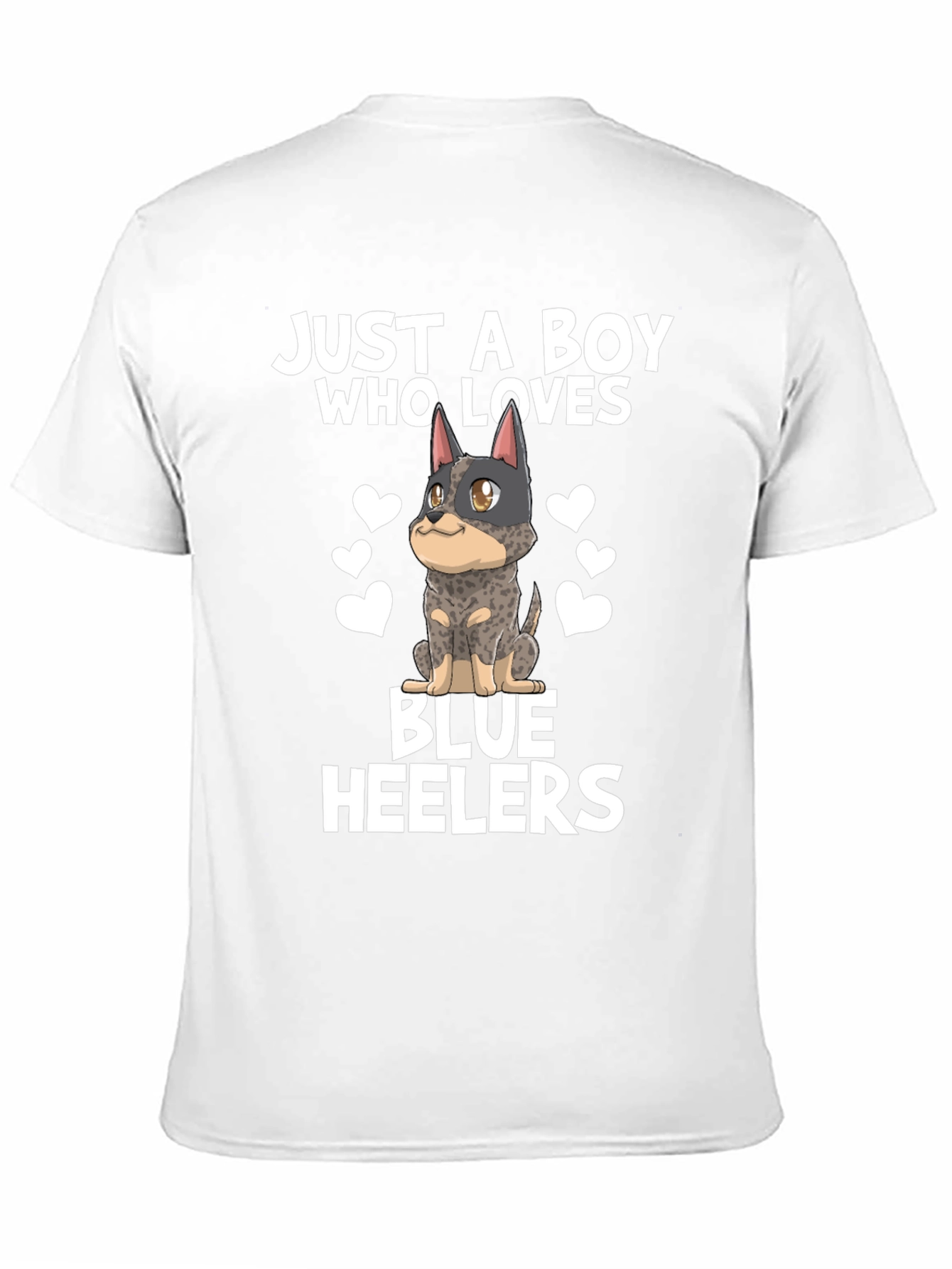 Blue Heeler Dog Lover Mens T-Shirt