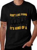Funny Piano Lover Tee - Smart People Music Shirt