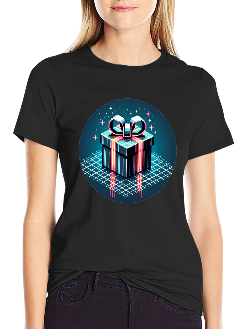 Retro Pixel Gift T-Shirt