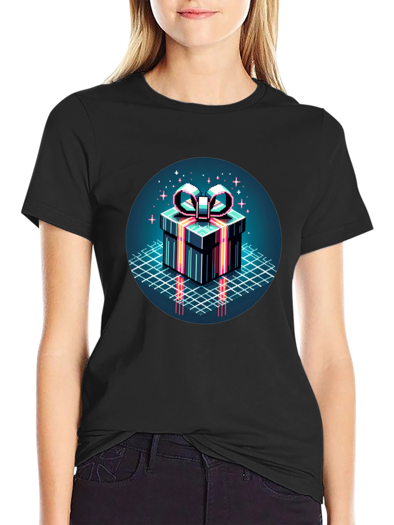 Retro Pixel Gift T-Shirt