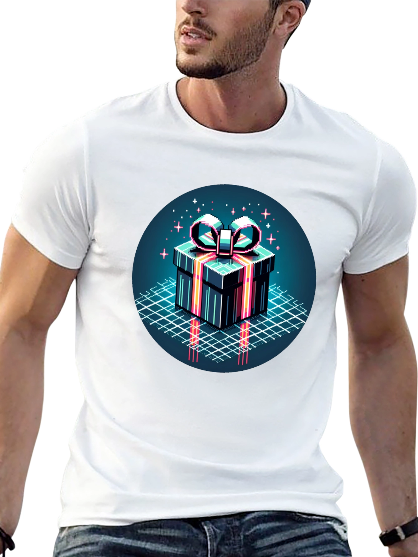 Retro Pixel Gift T-Shirt