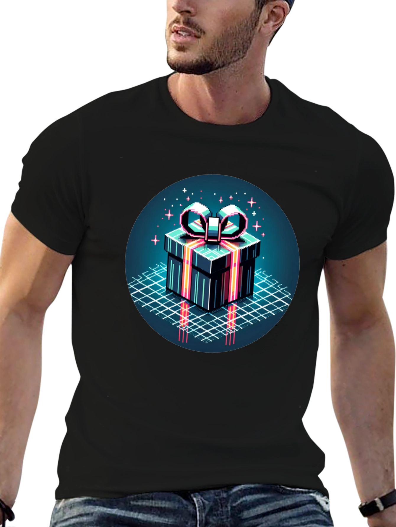 Retro Pixel Gift T-Shirt