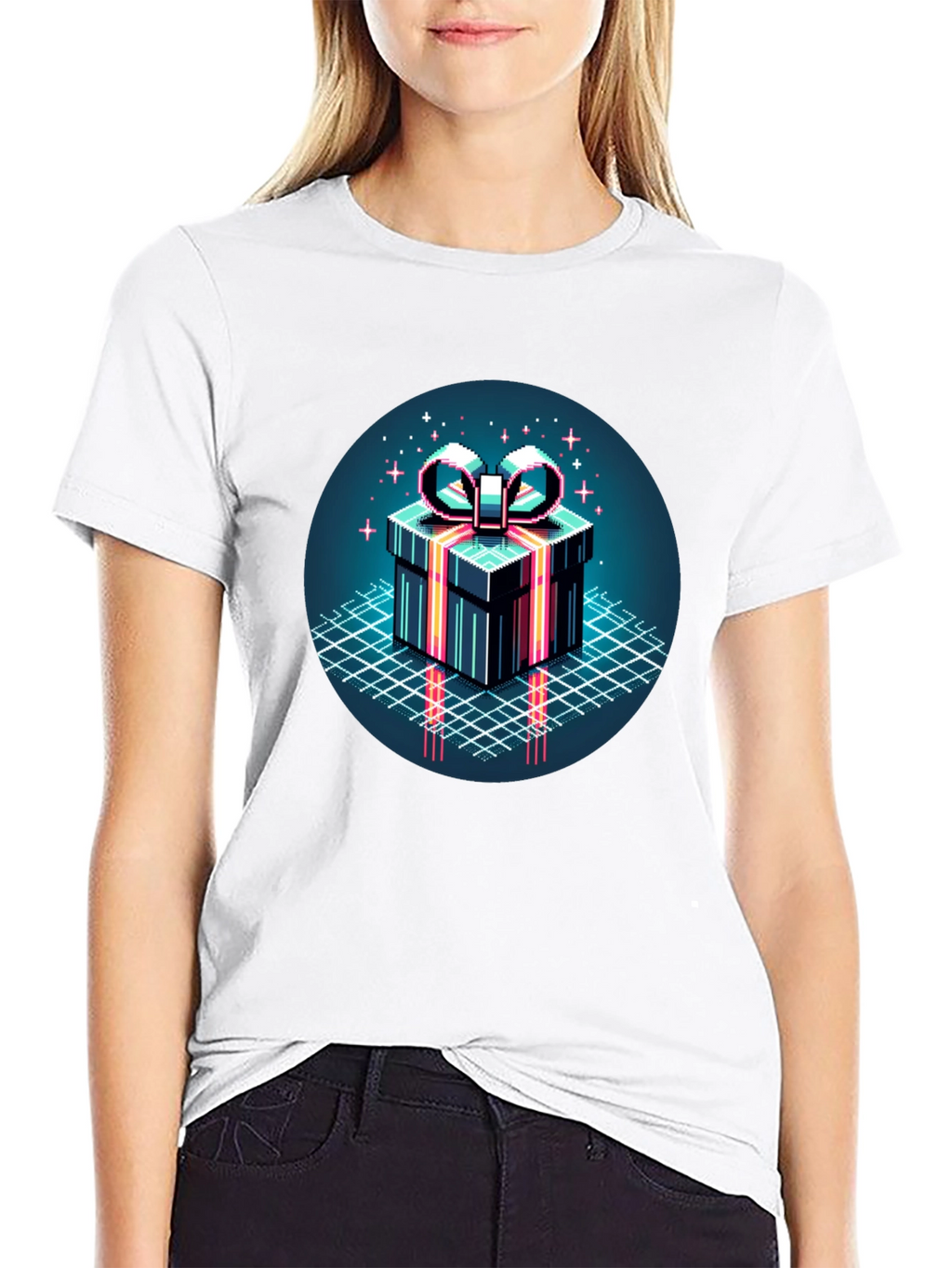 Retro Pixel Gift T-Shirt