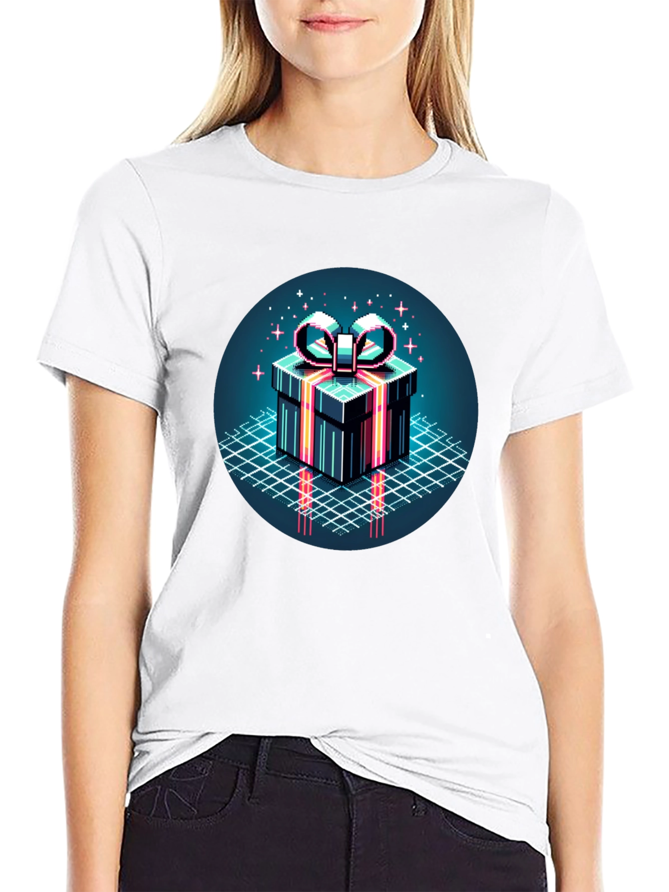 Retro Pixel Gift T-Shirt