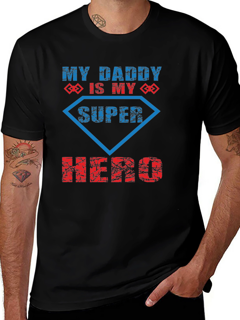 My Daddy is My Super Hero T-Shirt