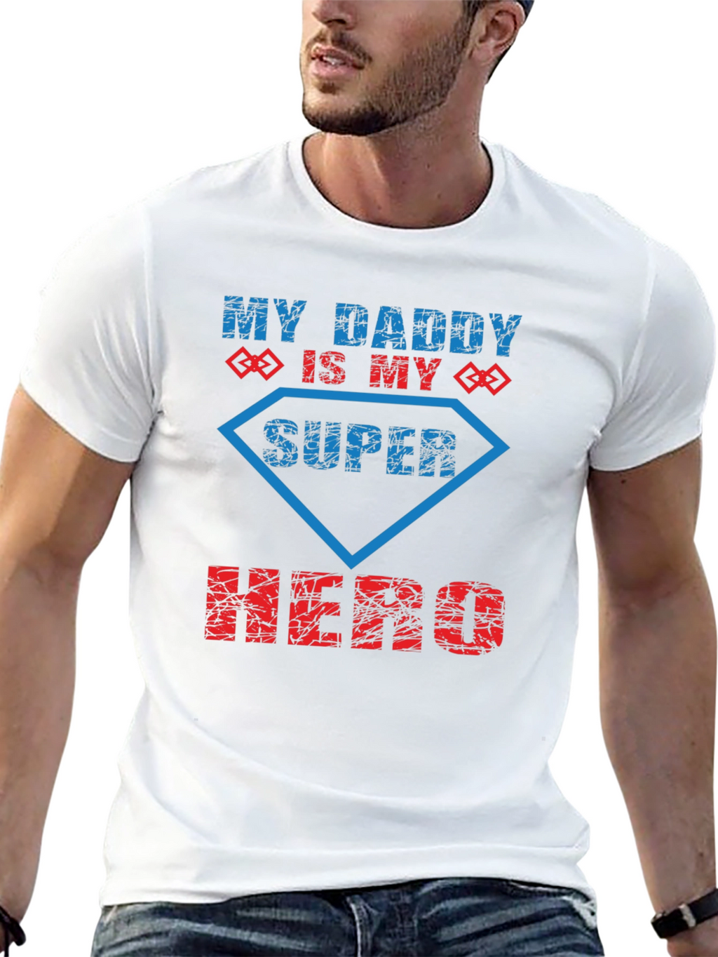 My Daddy is My Super Hero T-Shirt