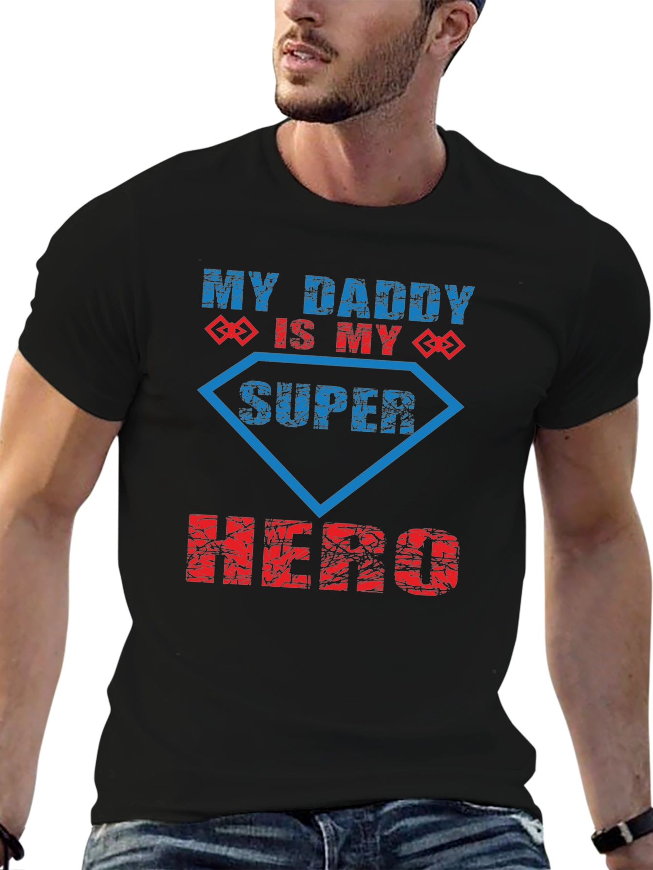 My Daddy is My Super Hero T-Shirt