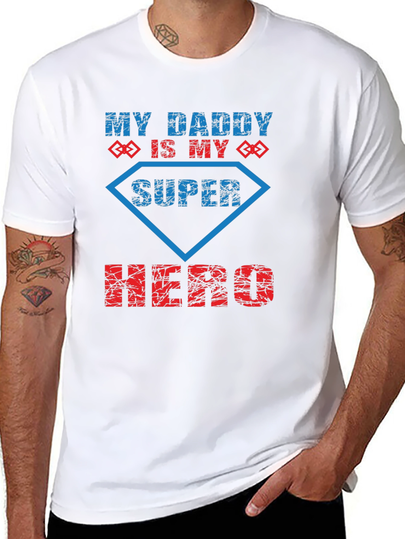 My Daddy is My Super Hero T-Shirt