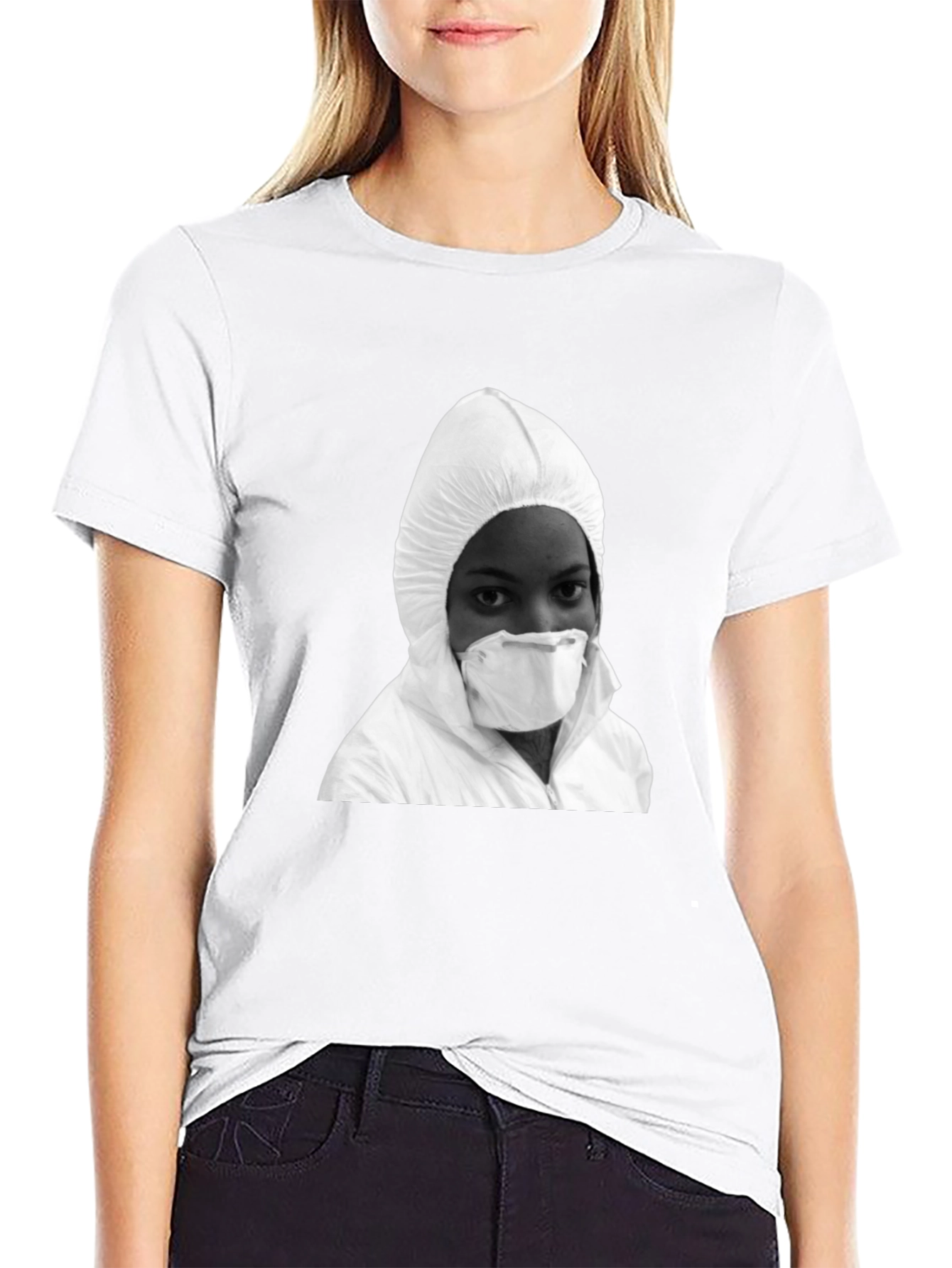 Hazmat Style Graphic T-Shirt - Bold Streetwear