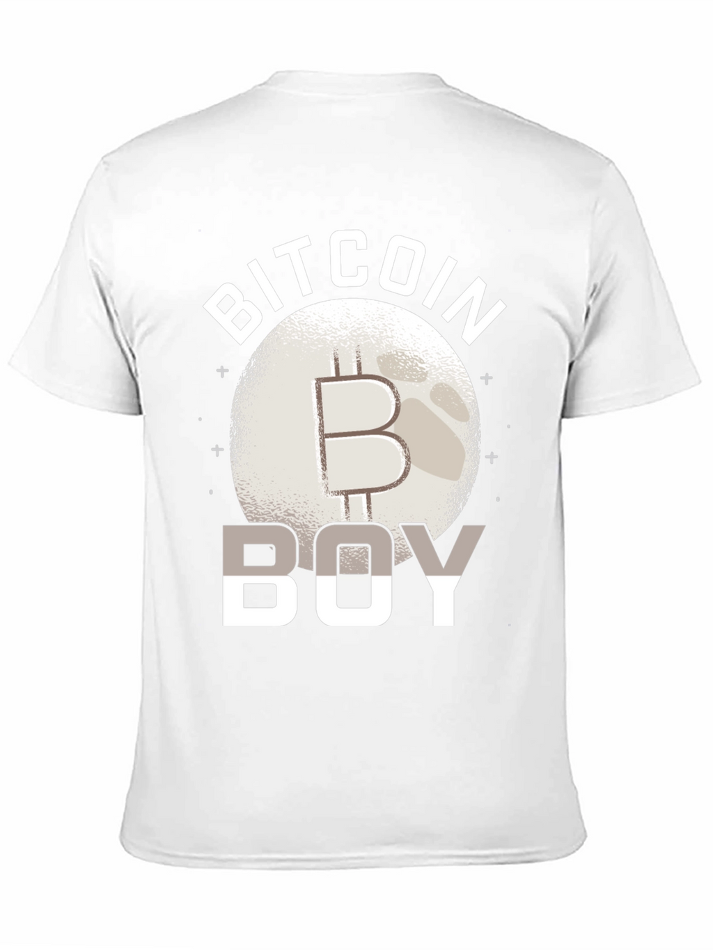 Bitcoin Boy Graphic Tee - Crypto Enthusiast Apparel