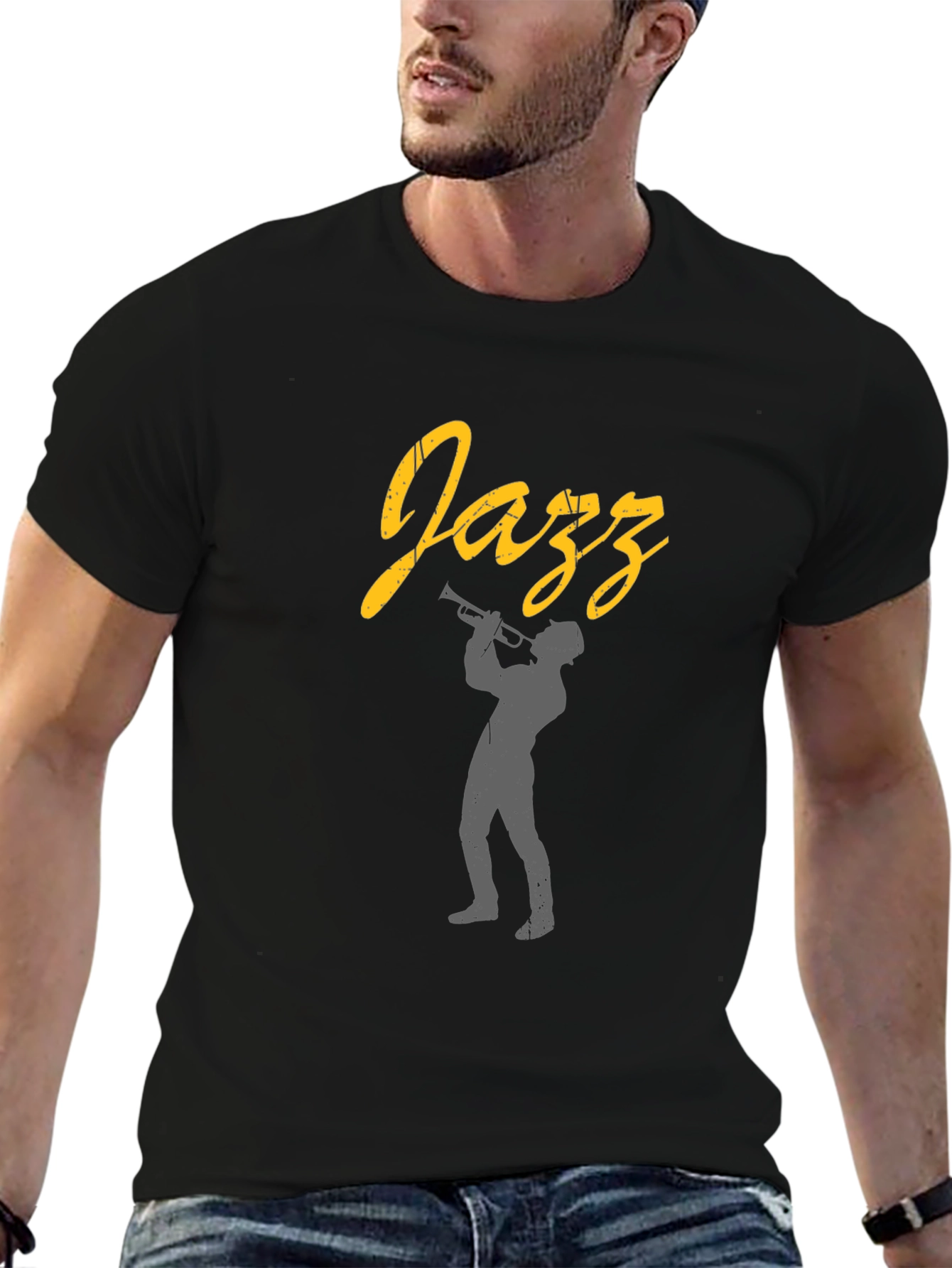 Jazz Musician Graphic T-Shirt