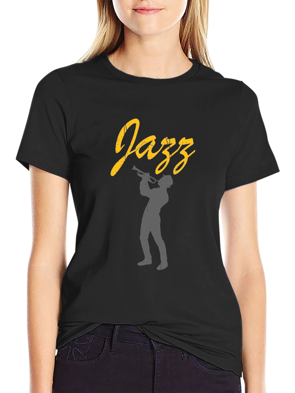 Jazz Musician Graphic T-Shirt