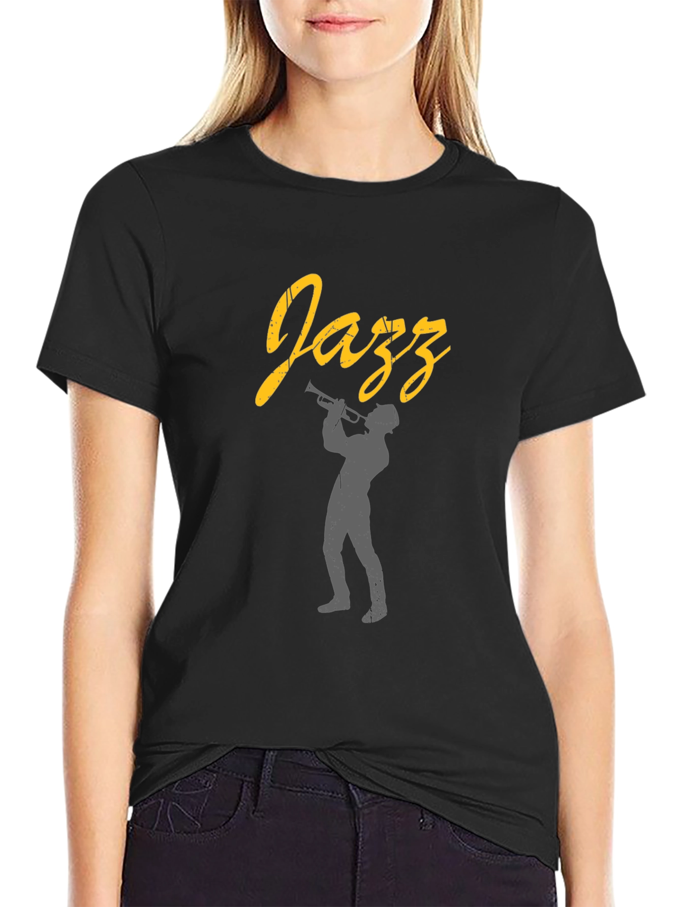 Jazz Musician Graphic T-Shirt