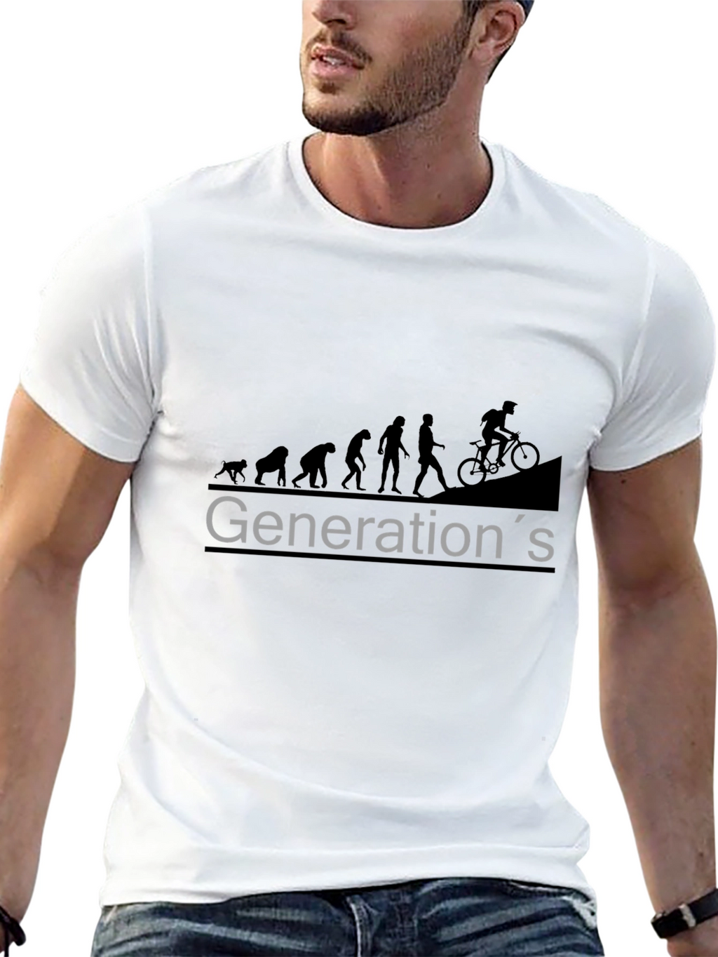 Evolution Biking Generation T-Shirt