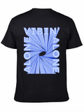 Vibin Alone Graphic T-Shirt - Trendy and Unique
