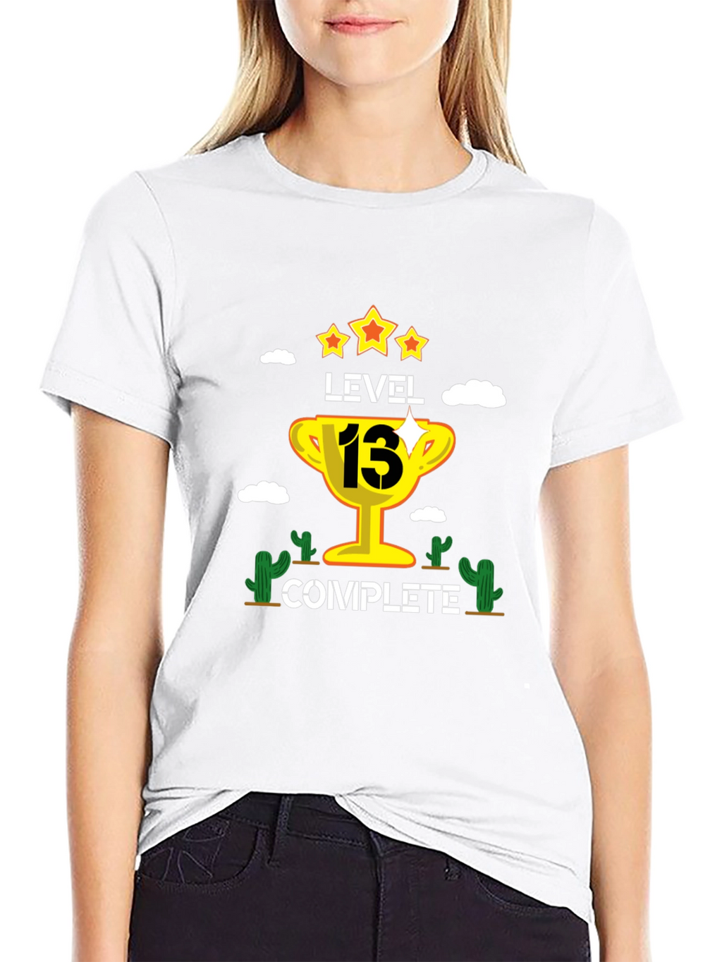 Level 13 Complete Black Graphic T-Shirt