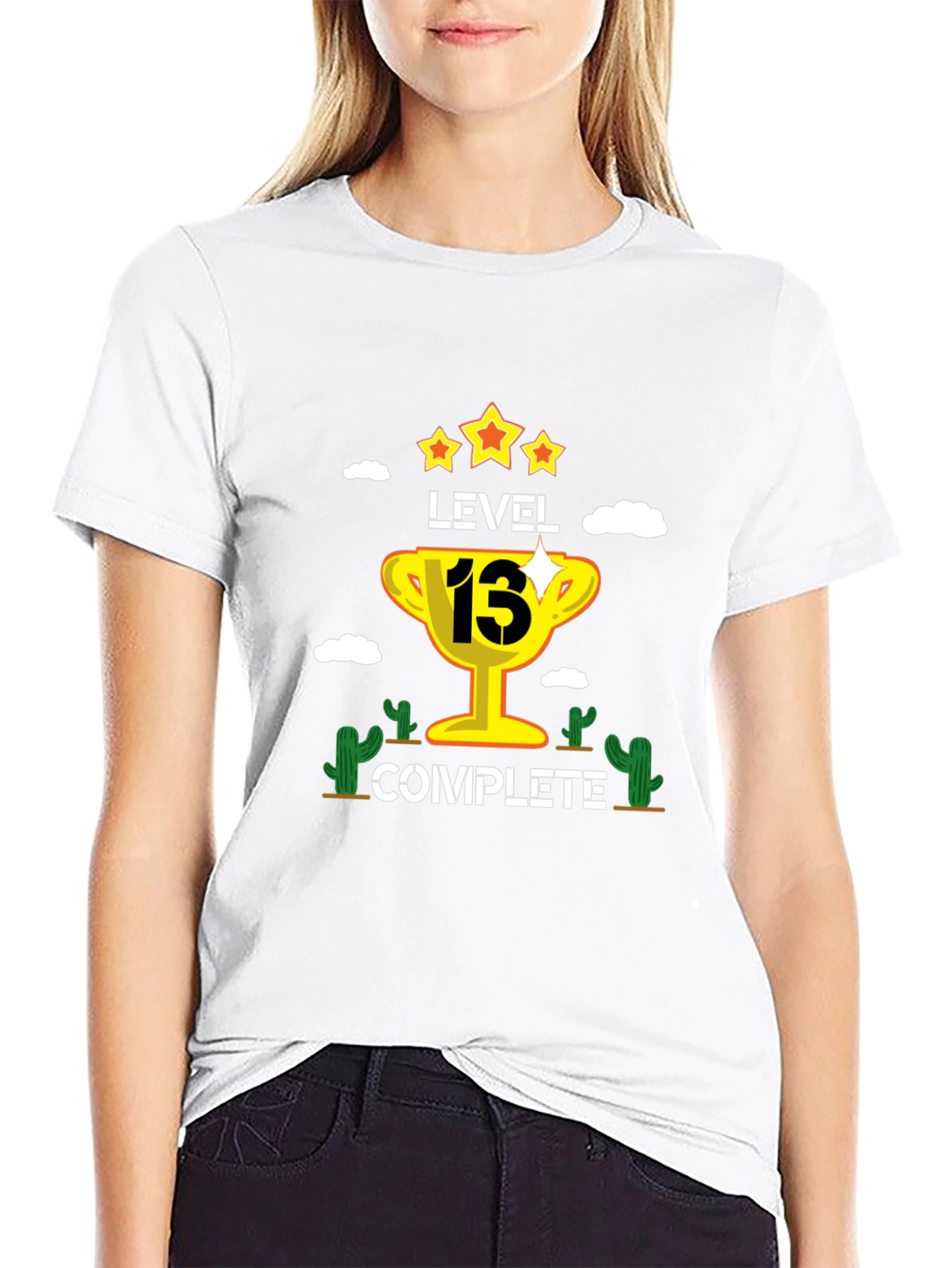 Level 13 Complete Black Graphic T-Shirt