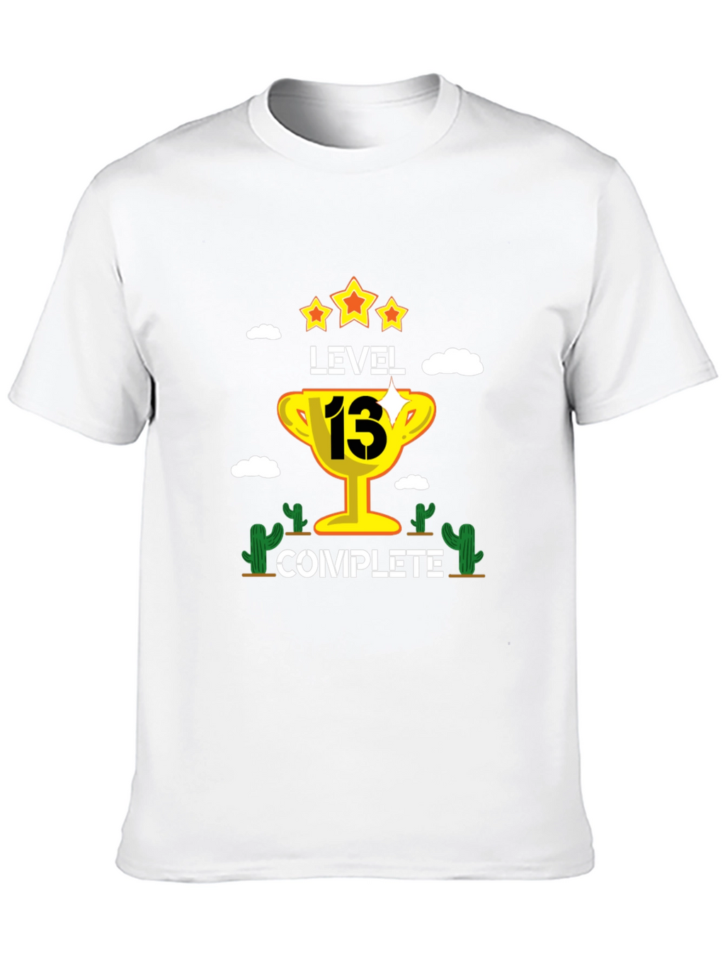 Level 13 Complete Black Graphic T-Shirt
