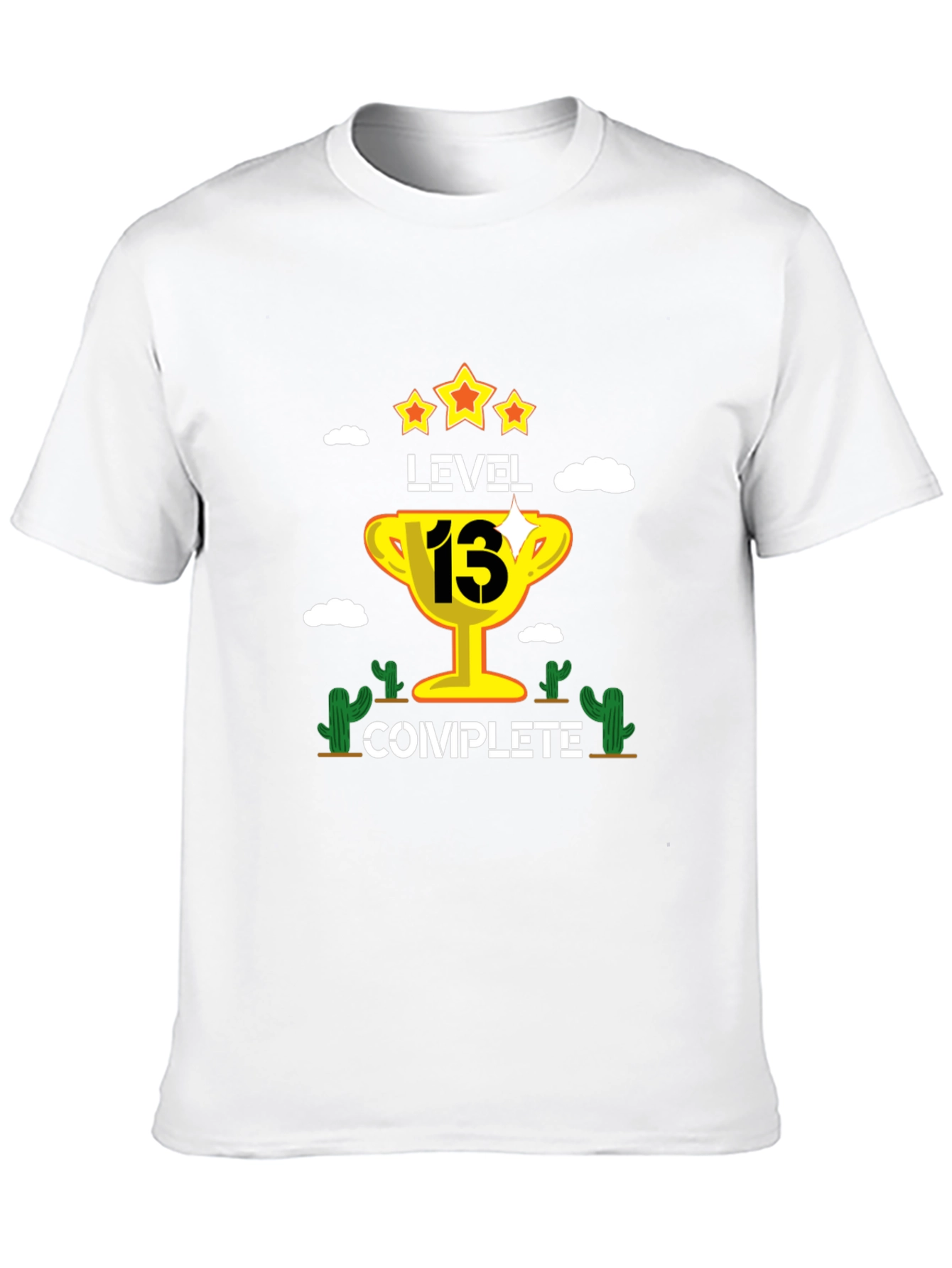 Level 13 Complete Black Graphic T-Shirt