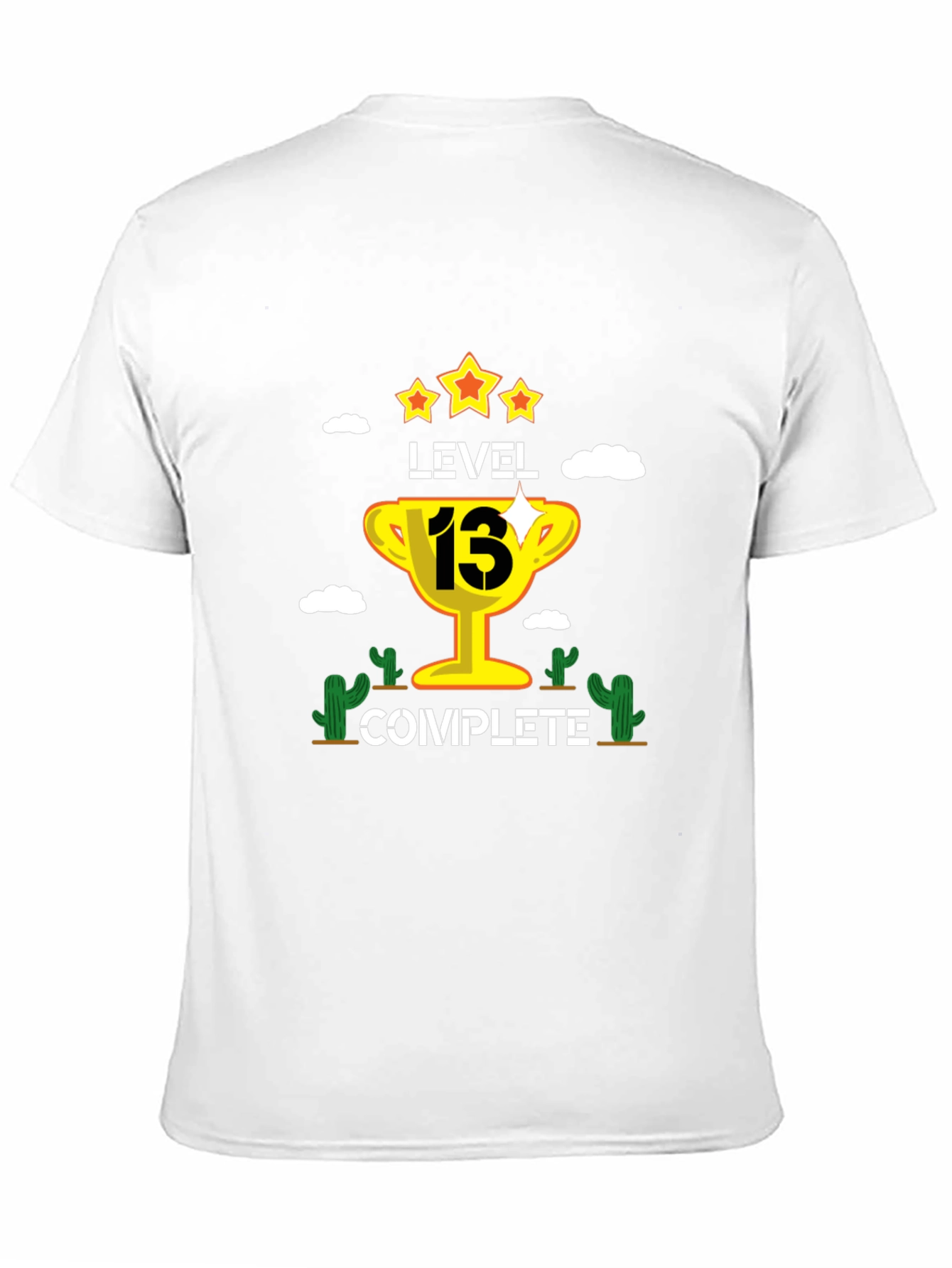 Level 13 Complete Black Graphic T-Shirt