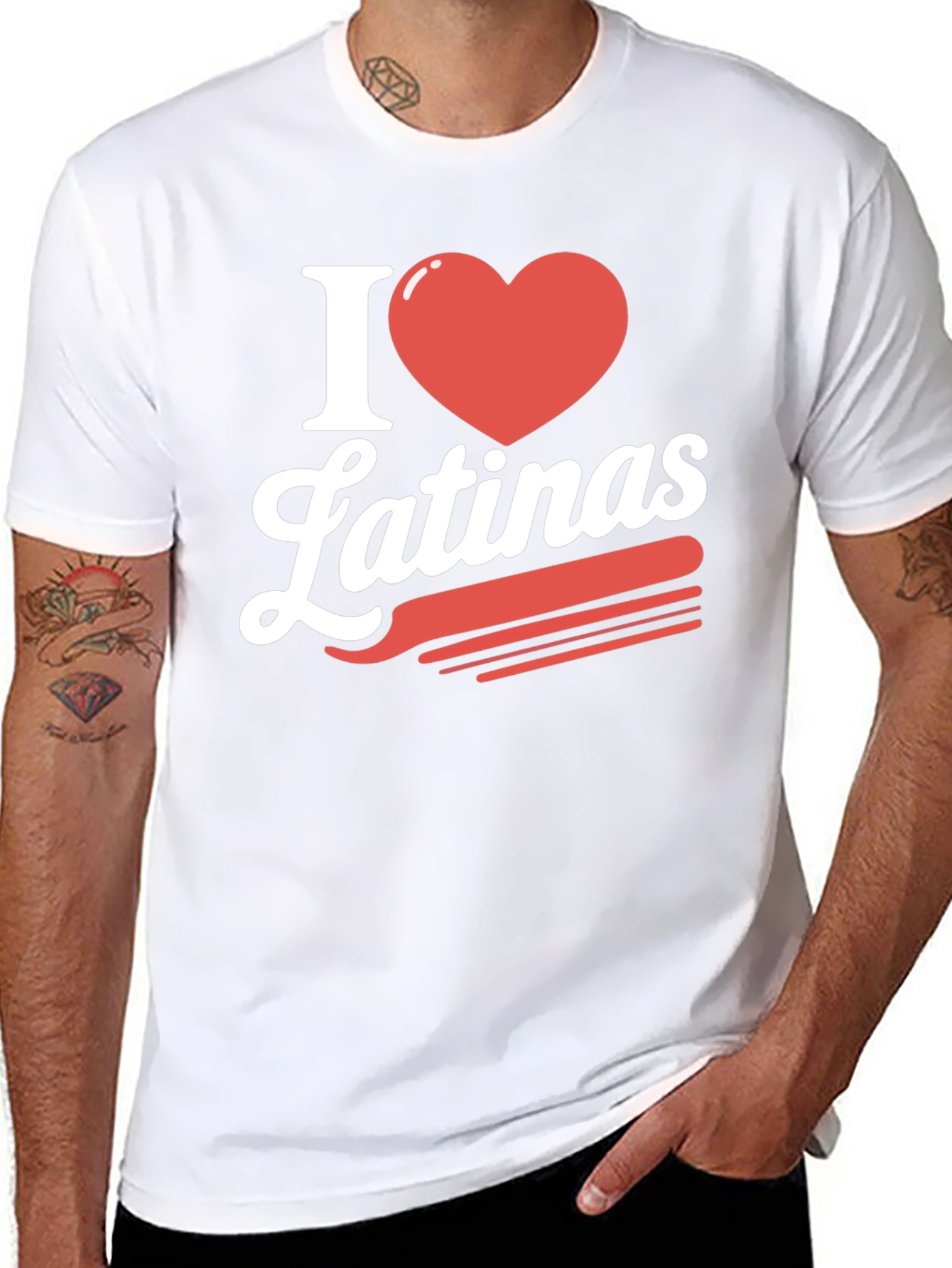I Heart Latinas Graphic Tee