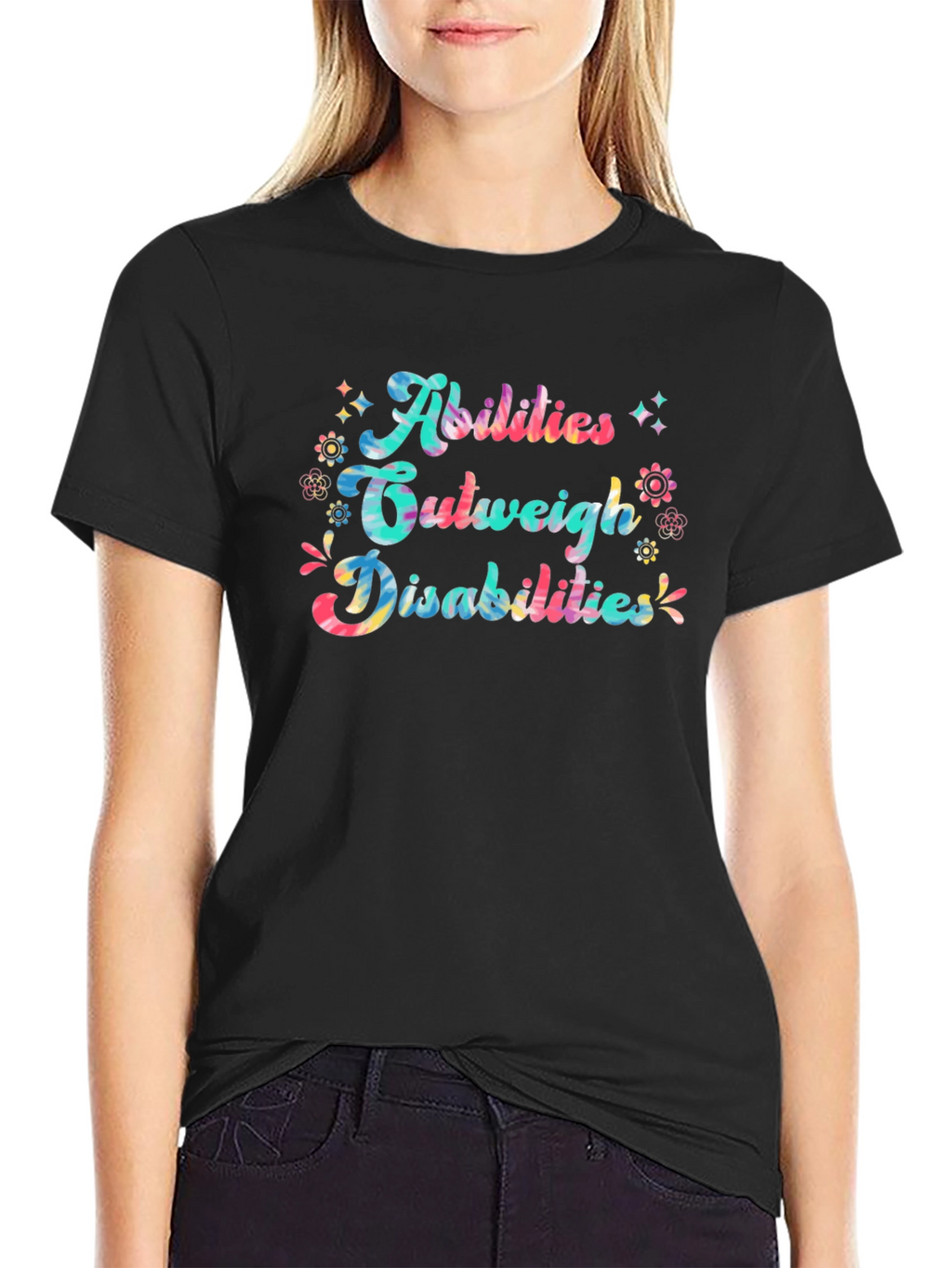 Abilities Outweigh Disabilities T-Shirt