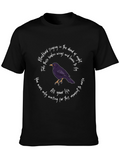 Blackbird Graphic T-Shirt: Singing in the Dead of Night
