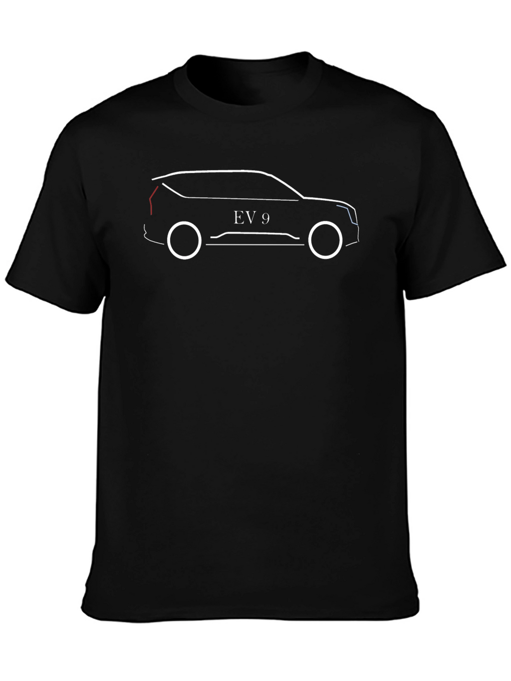 EV9 Car Graphic Tee - Electric Vehicle Enthusiast T-Shirt