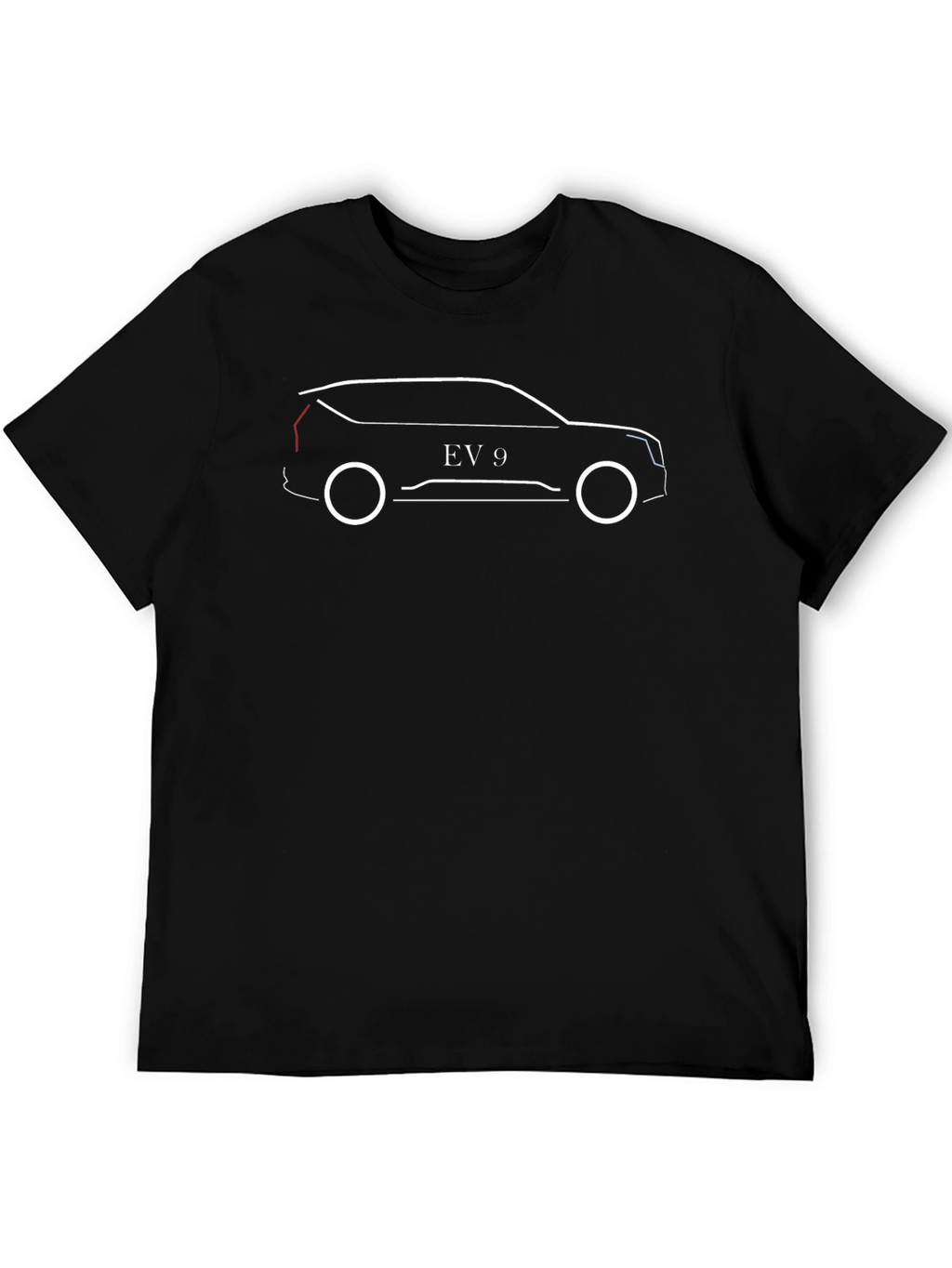 EV9 Car Graphic Tee - Electric Vehicle Enthusiast T-Shirt
