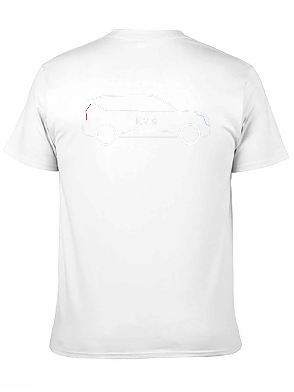 EV9 Car Graphic Tee - Electric Vehicle Enthusiast T-Shirt