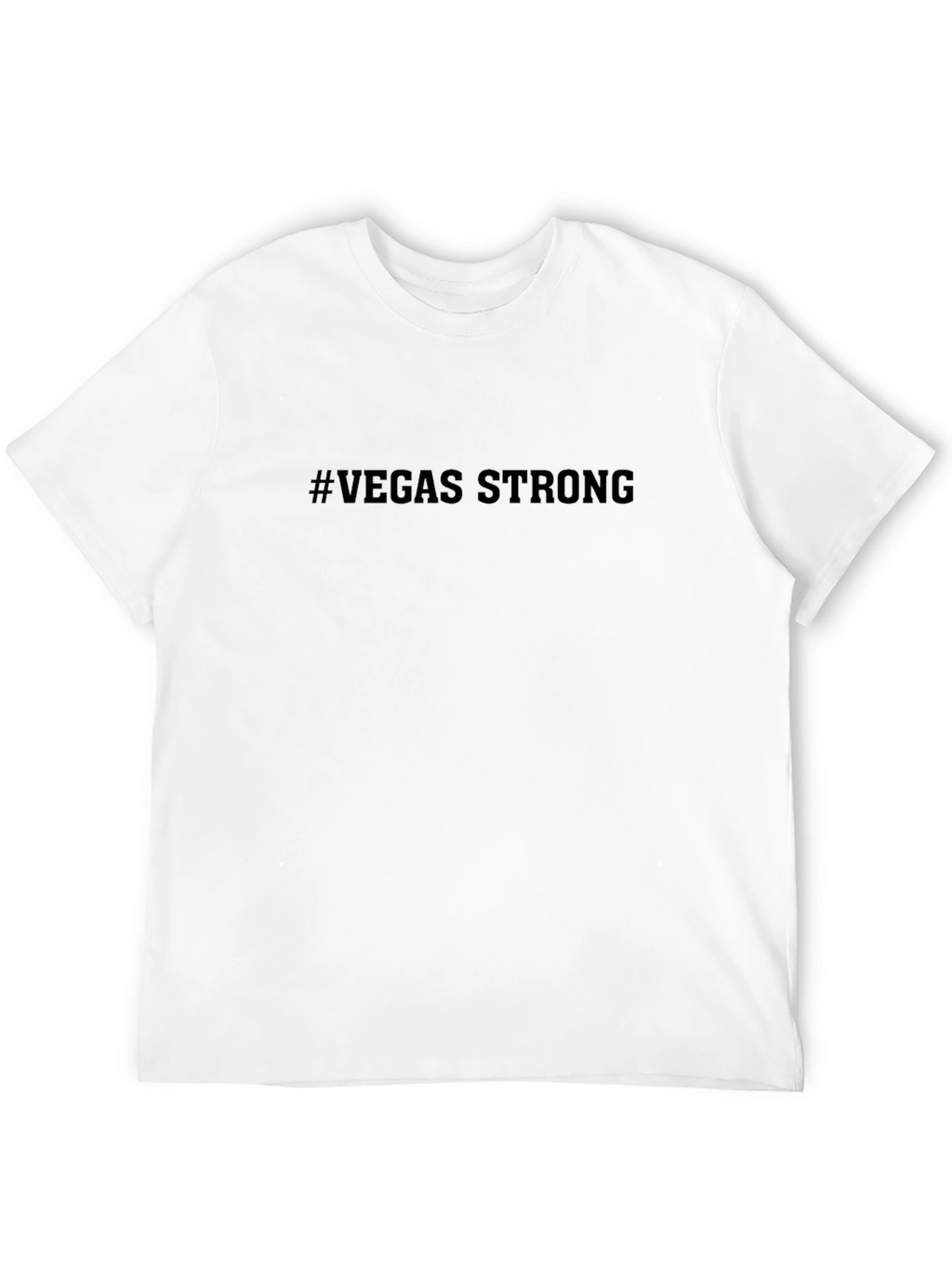#Vegas Strong Black T-Shirt - Show Your Support