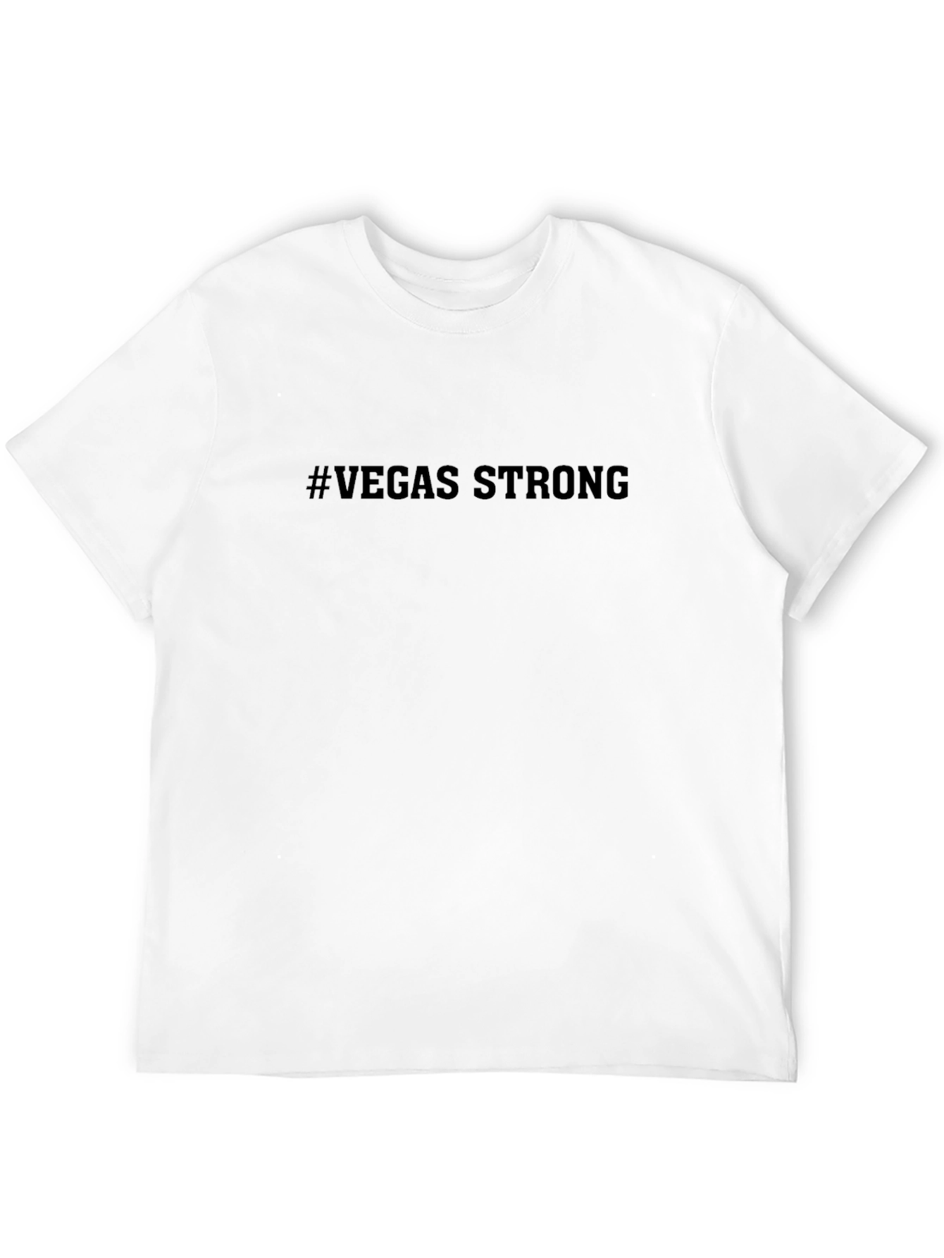 #Vegas Strong Black T-Shirt - Show Your Support