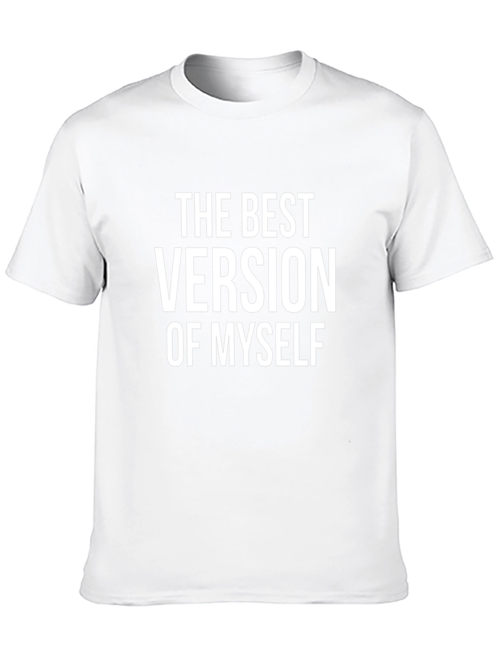 The Best Version of Myself Black T-Shirt