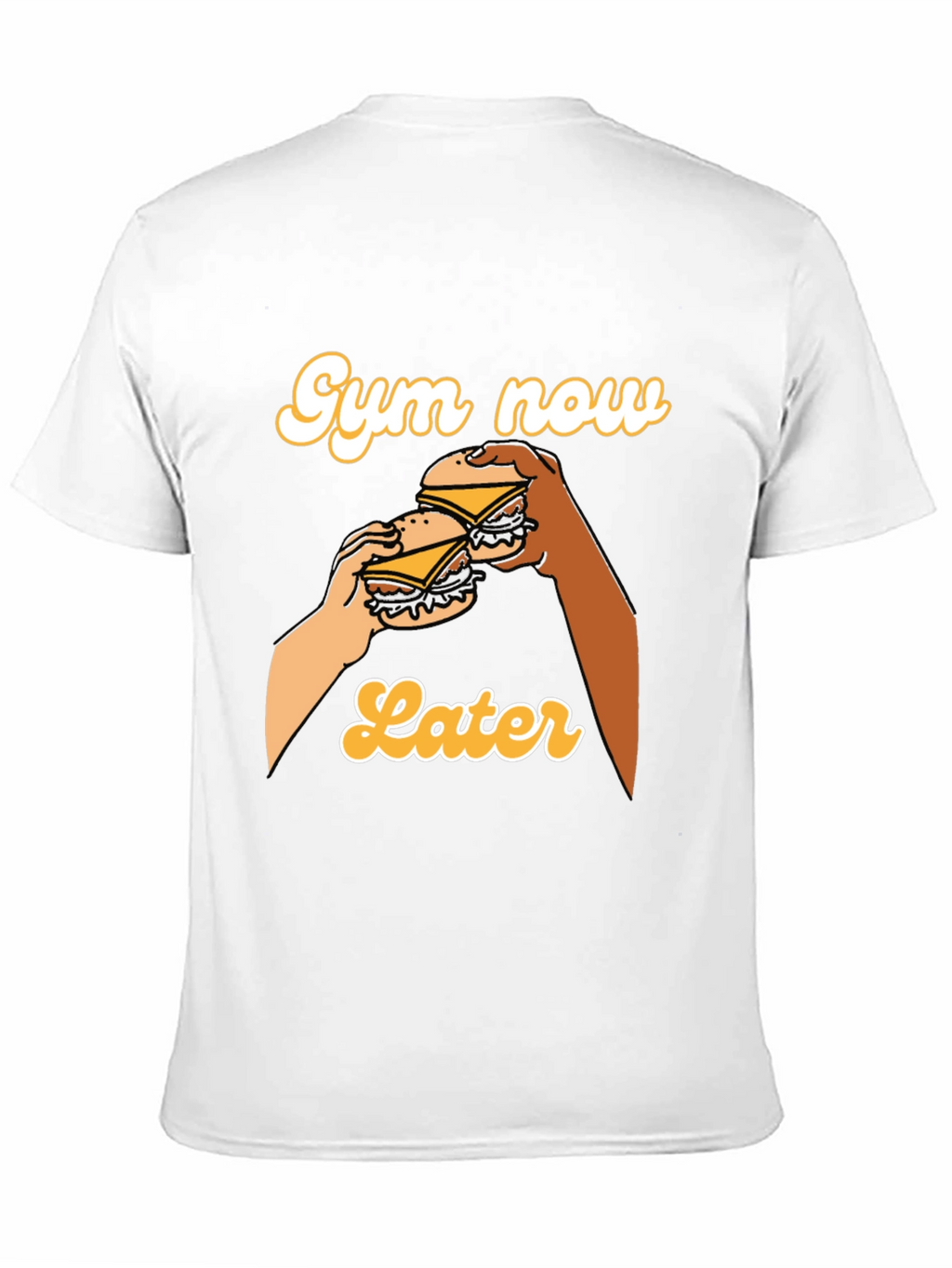 Gym Now Later Graphic Tee