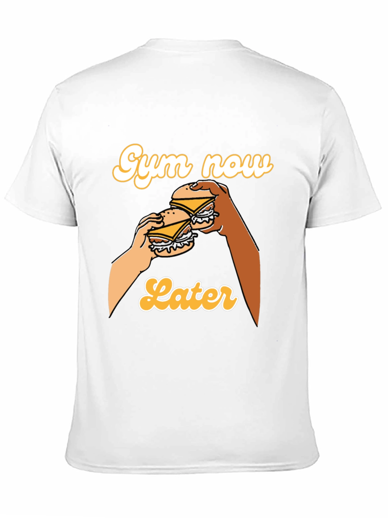 Gym Now Later Graphic Tee