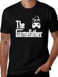 The Gamefather T-Shirt - Gamer Dad Novelty Tee