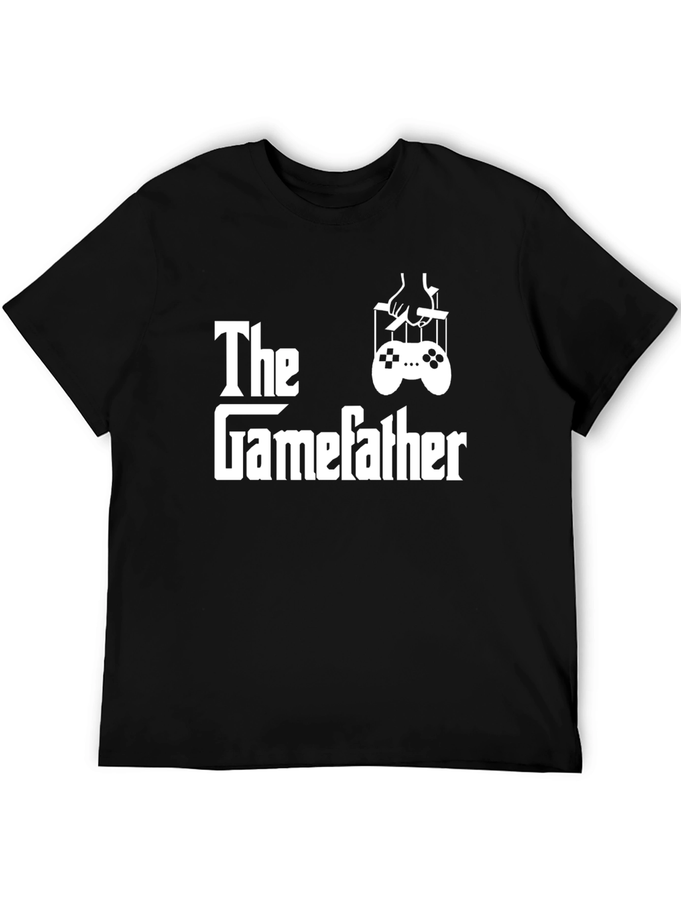 The Gamefather T-Shirt - Gamer Dad Novelty Tee
