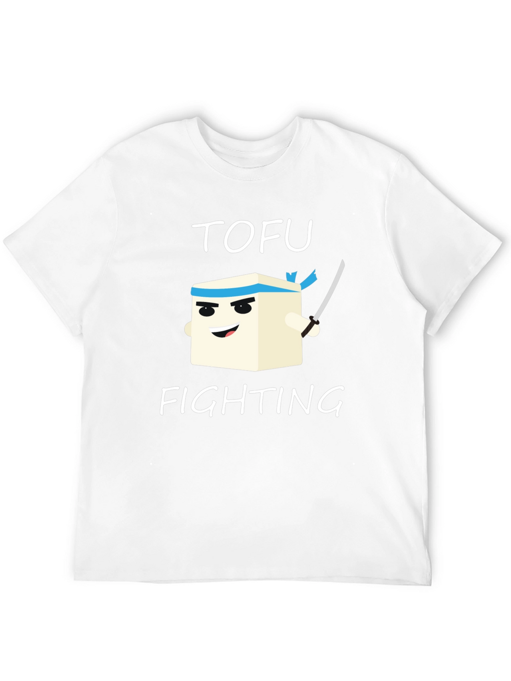 Tofu Fighting T-Shirt - Black Graphic Tee