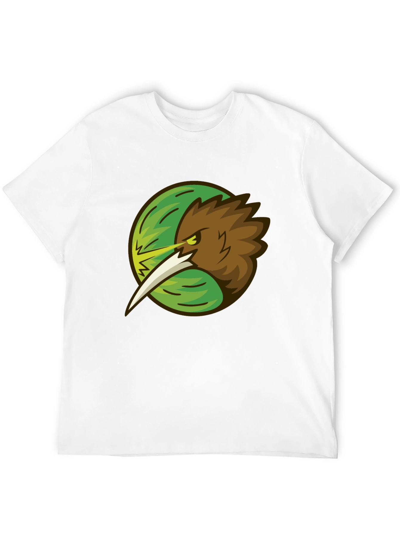 Kiwi Bird Graphic Tee - Stylish Black T-Shirt