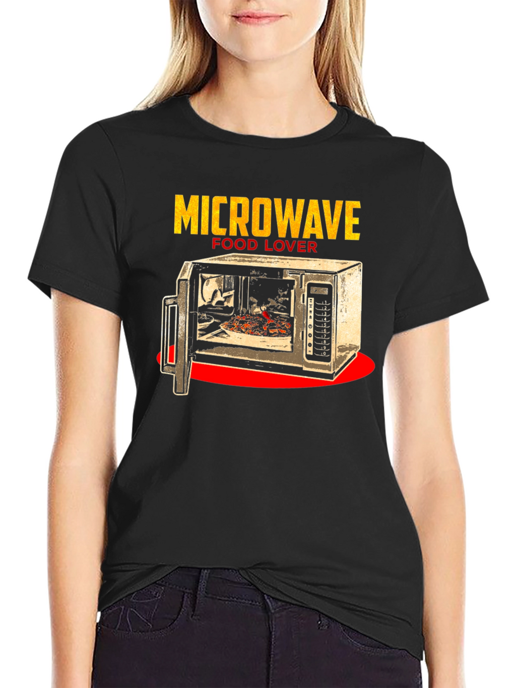Microwave Food Lover T-Shirt - Funny Tee