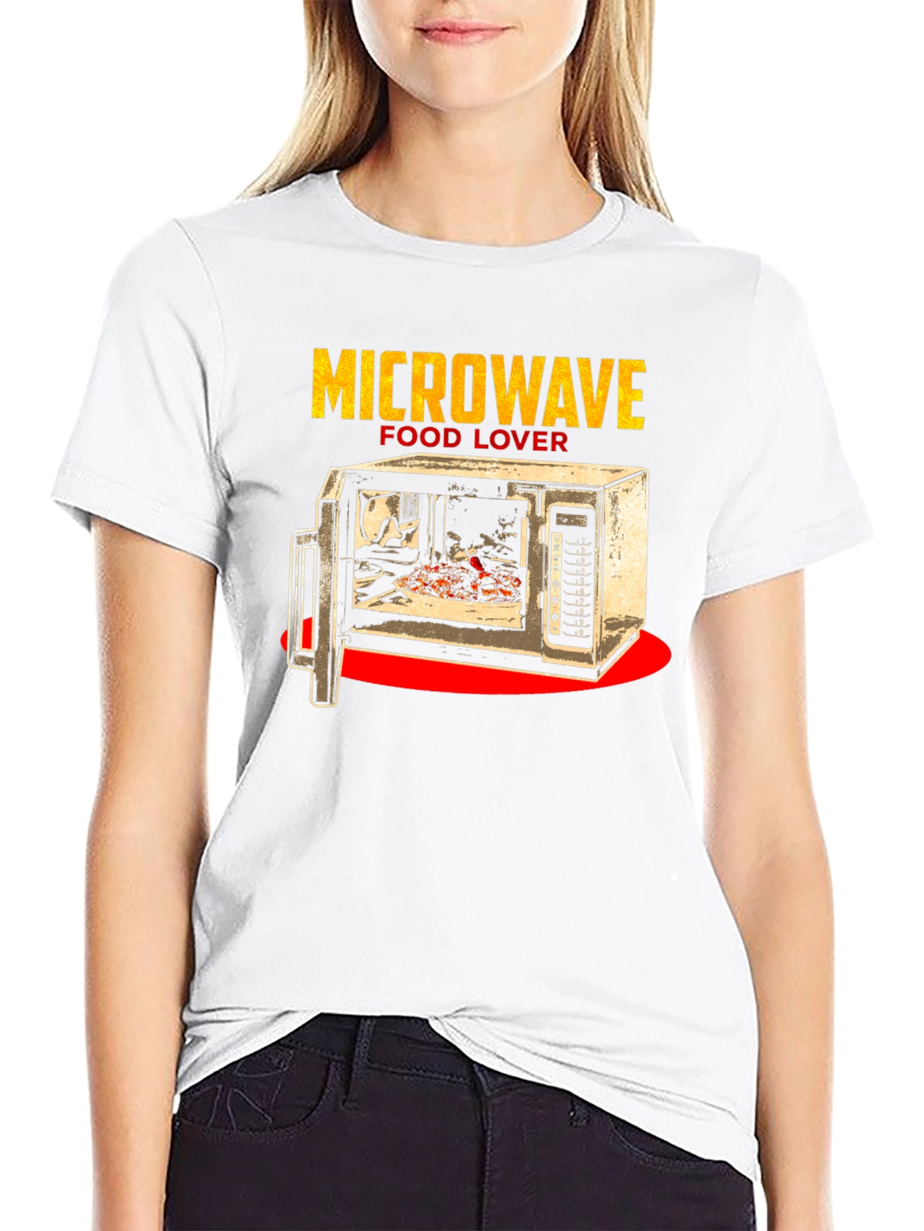 Microwave Food Lover T-Shirt - Funny Tee