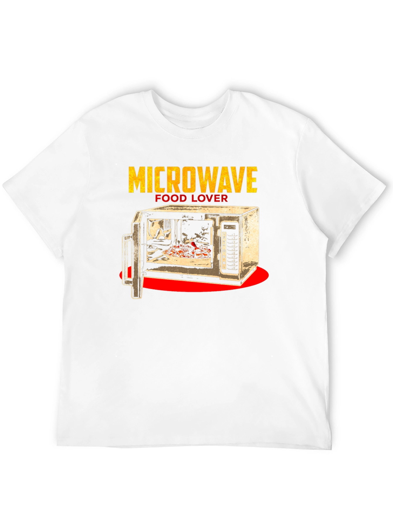 Microwave Food Lover T-Shirt - Funny Tee