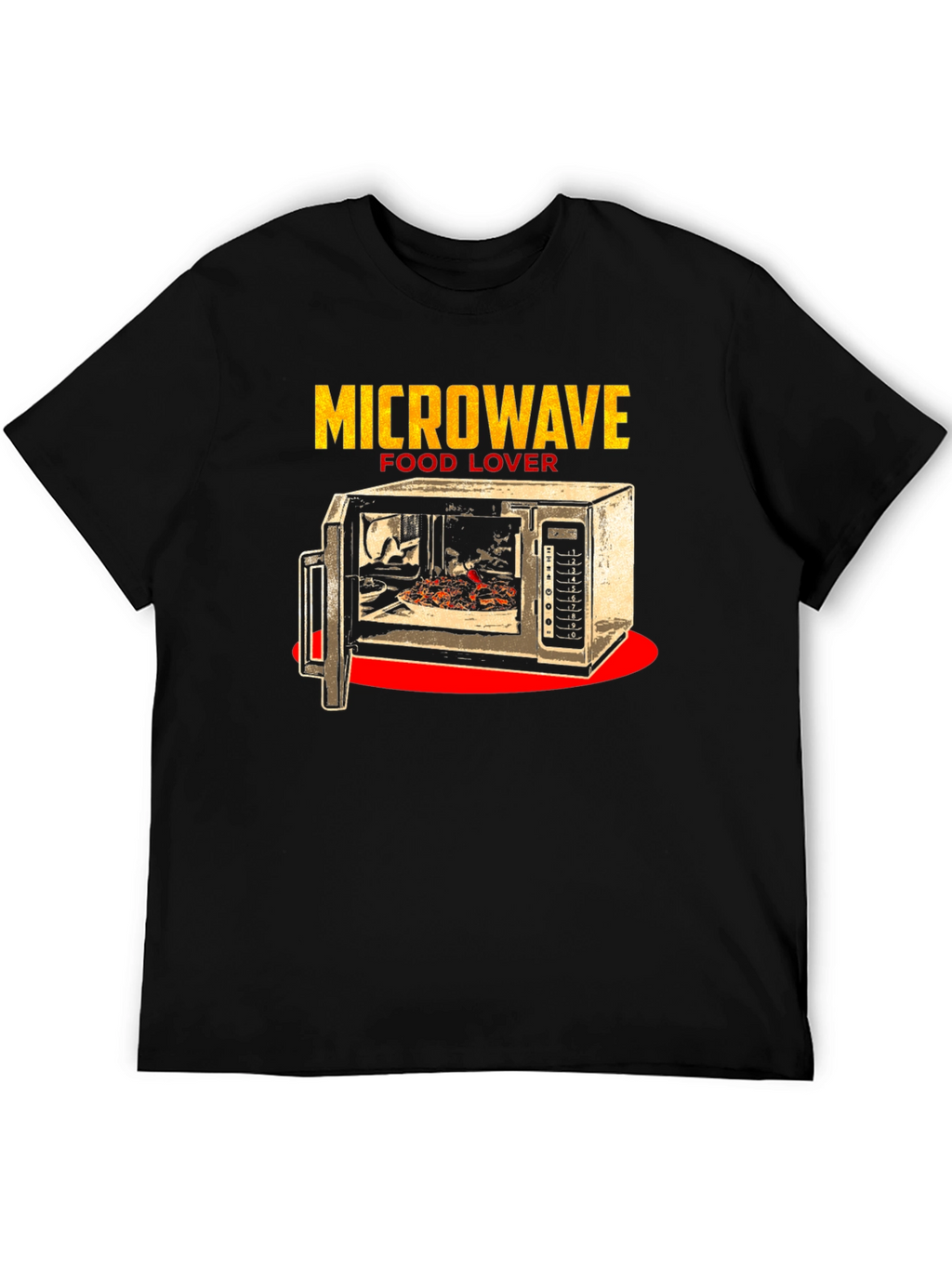 Microwave Food Lover T-Shirt - Funny Tee