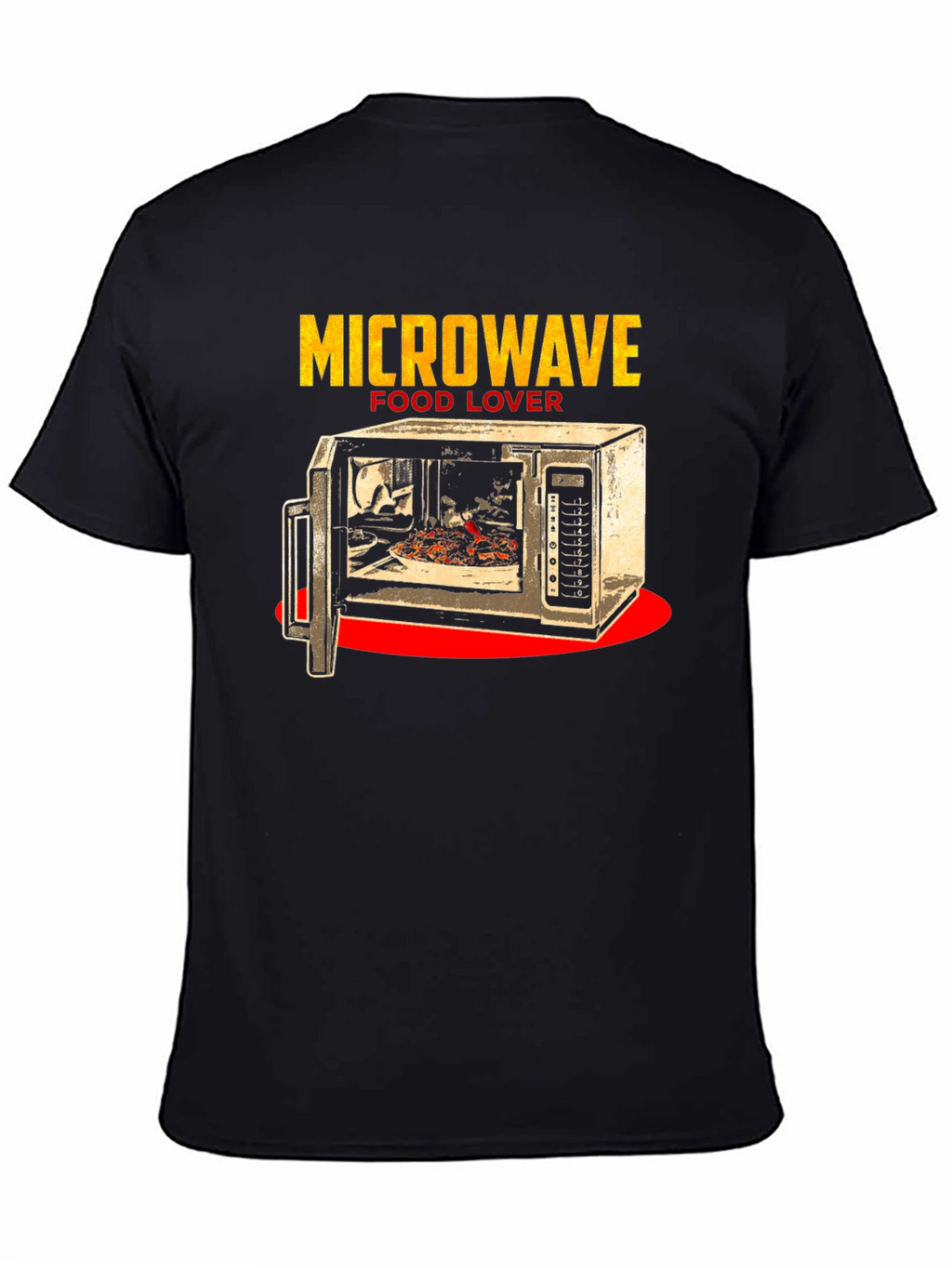 Microwave Food Lover T-Shirt - Funny Tee