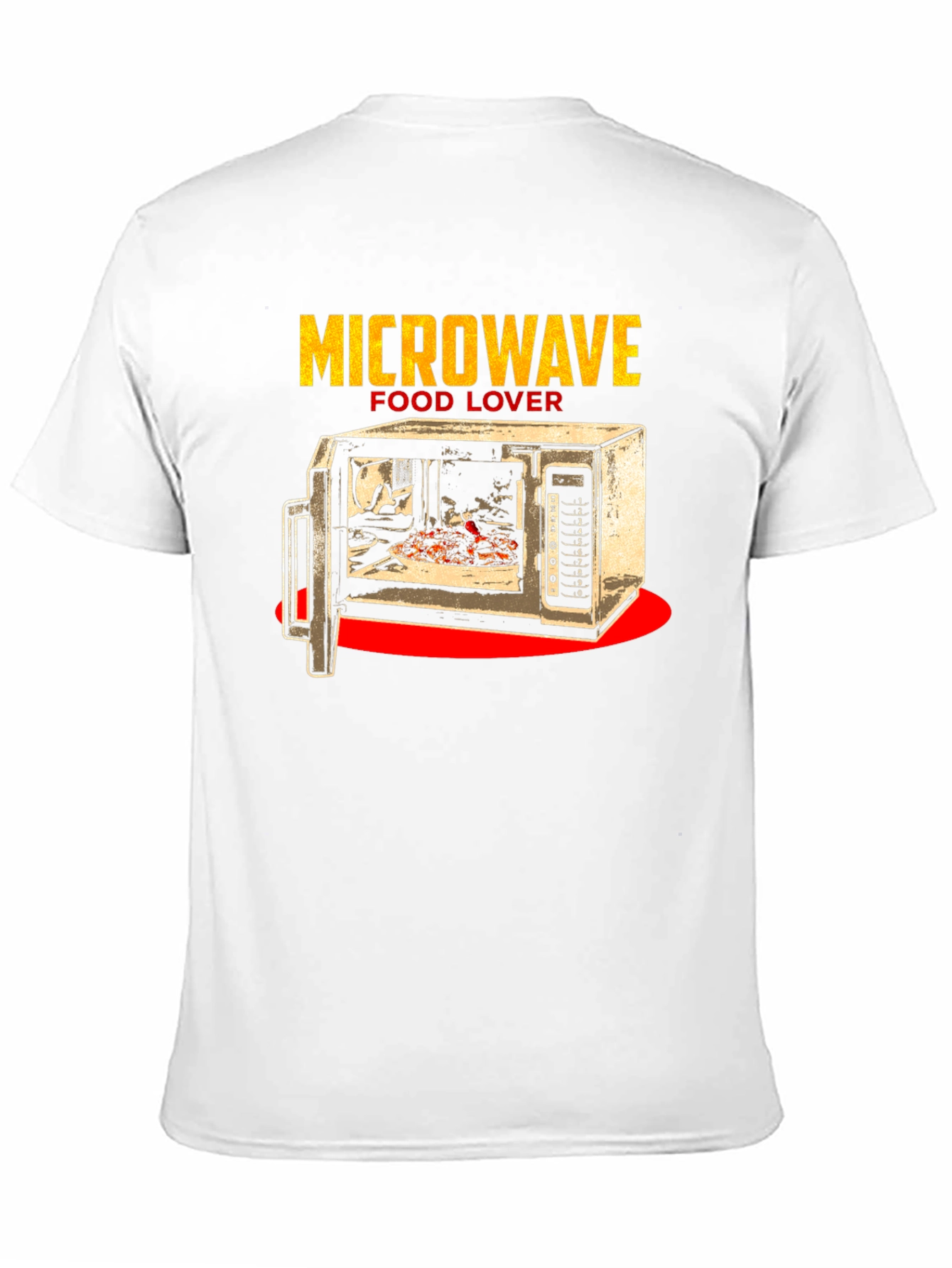 Microwave Food Lover T-Shirt - Funny Tee